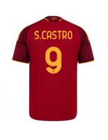 AS Roma Santiago Castro #9 Domácí Dres 2026-27 Krátký Rukáv